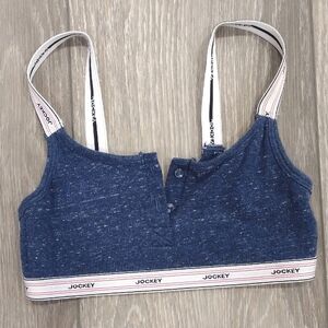 Jockey Blue Heather Sports Bra